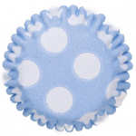 Mini Caissette à cupcakes - Pois Bleu