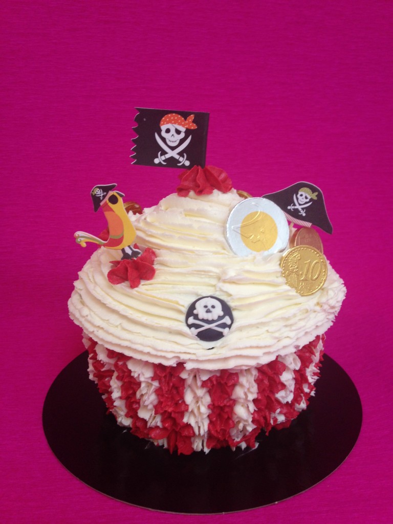 Cupcake Géant Pirate